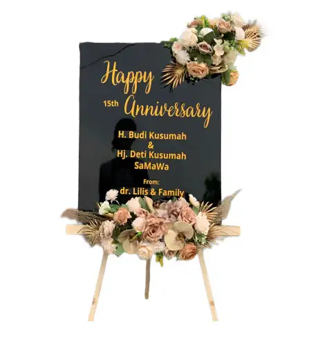 Papan Bunga Akrilik Jatilengger